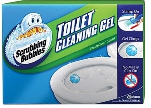 scrubbing bubbles toilet cleaning gel