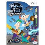 Phineas and Ferb Across the 2nd Dimension Wii Game