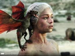 And Never underestimate a Blond with a Chip her shoulder and a DRAGON on the other