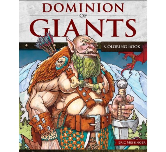 Dominion of Giants: Behemoths of the Fantasy World; Fantasy coloring book