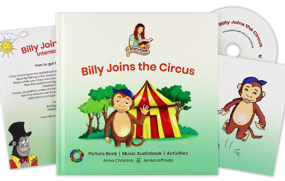 Billy Joins the Circus, Storytime with Anna Christina